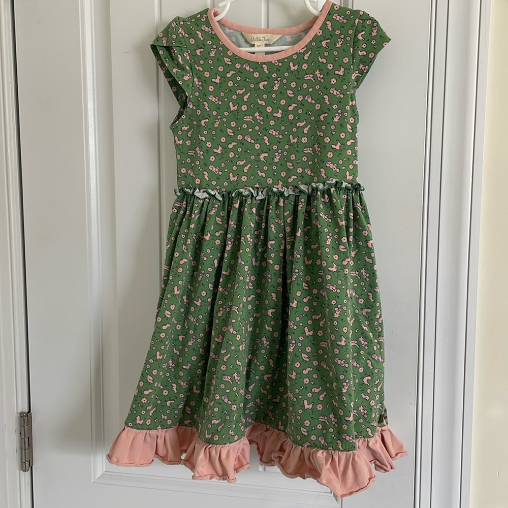 Matilda Jane Just Us Girls Animal Print Dress